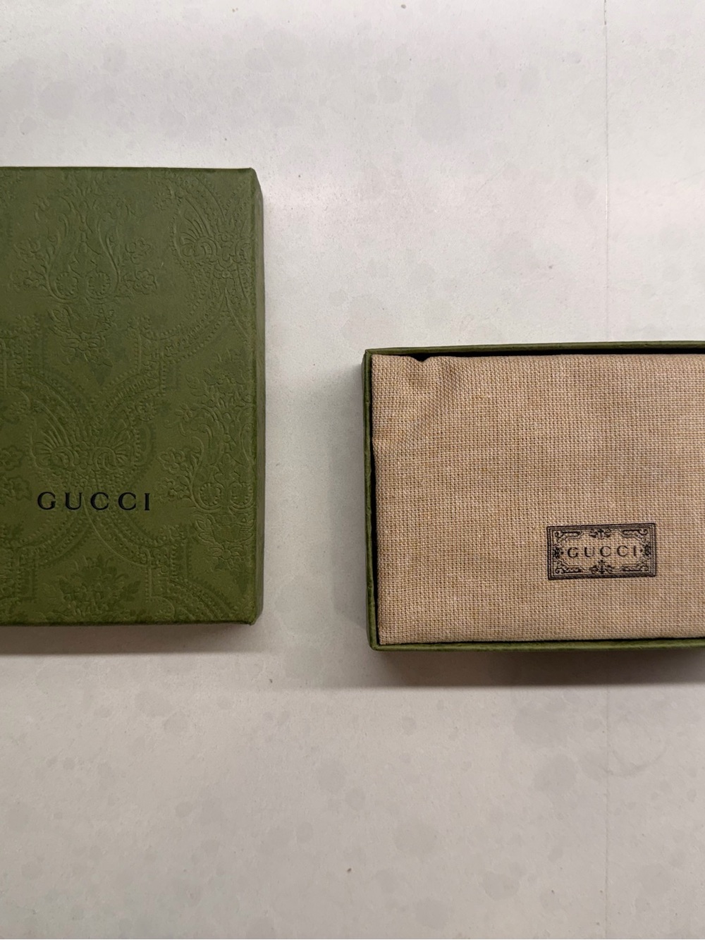 Gucci GG Marmont Double Black Leather Card Holder with Original Box & Dust Bag - Picture 6 of 7